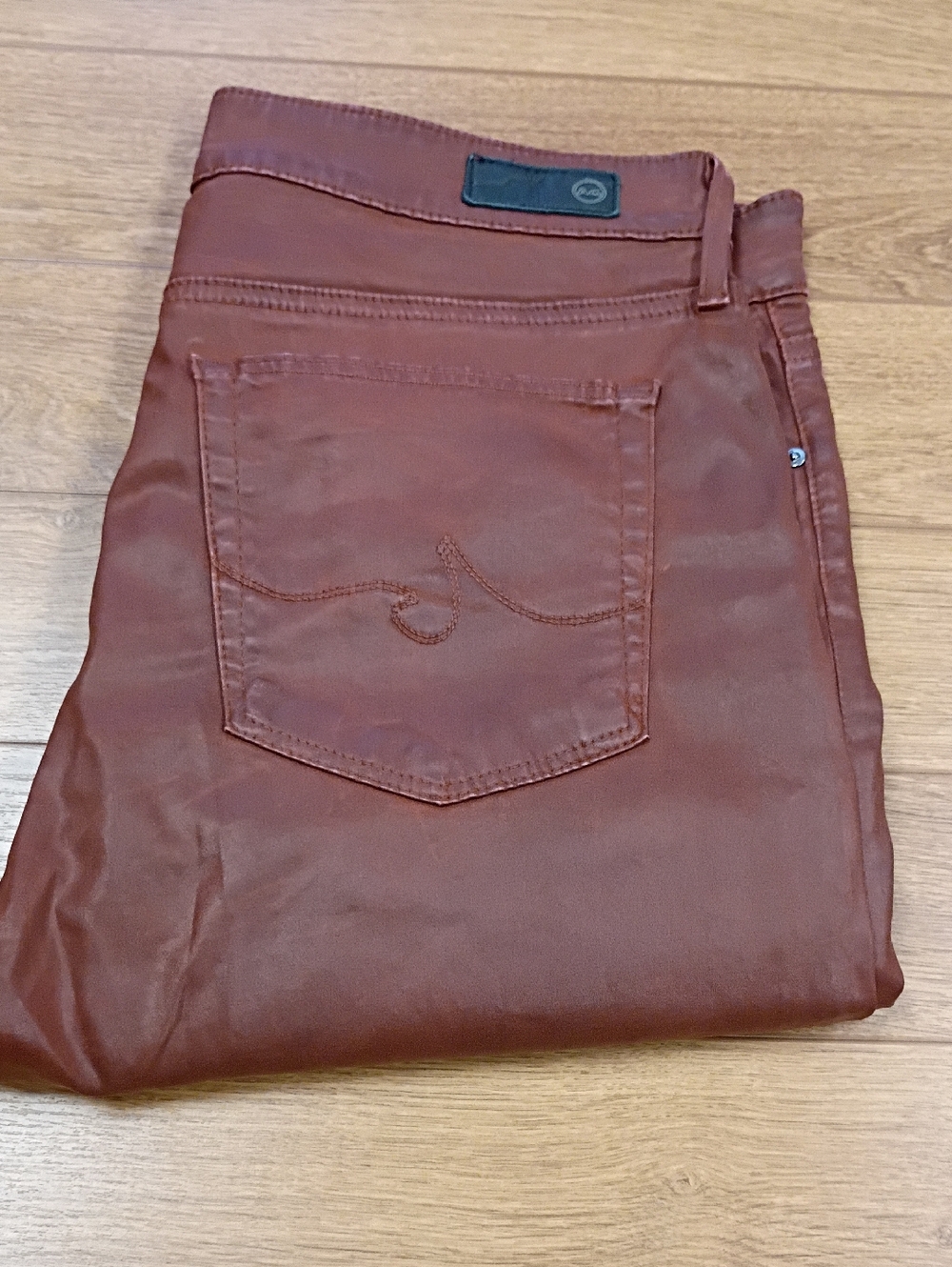 Ag Adriano Goldschmied Women's Skinny Jeans in Rustic Brown